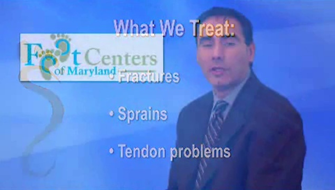 Podiatrist in Baltimore, Reisterstown and Owings Mills, MD - Foot Injury and Ankle Injury