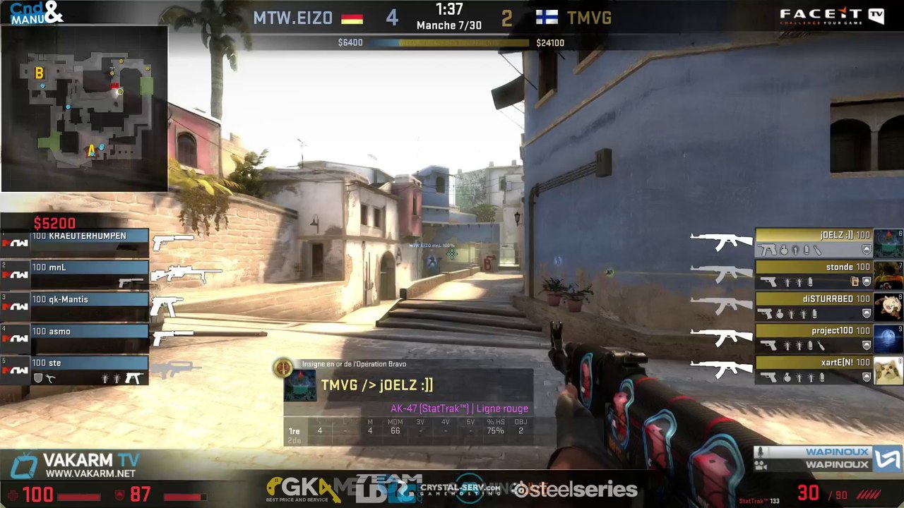 FaceIT - 8eme - TMVG vs mTw