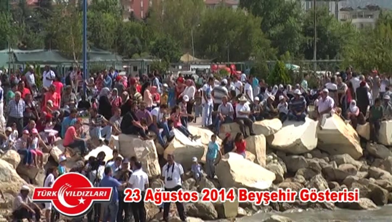 Türk yıldızları Beyşehir