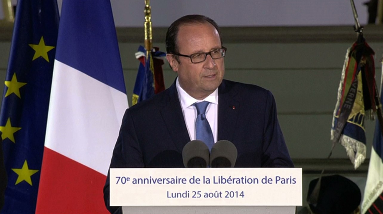 Discours à l'Hôtel de Ville de Paris à l'occasion de la commémoration du 70ème anniversaire de la Libération