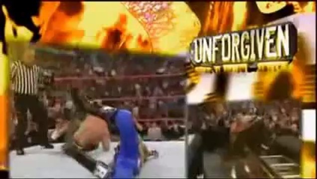 Edge vs John Cena TLC Match - Unforgiven 2006 (WWE championship)