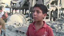 Bombardeios deixam mortos e destroem mesquitas em Gaza