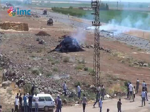 Kızıltepe ve Derik'te elektrik protestosuna polis müdahalesi