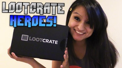 Loot Crate Unboxing - Heroes! [August 2014]