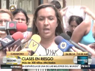 Niños podrían perder el inicio de clases en escuela de Carabobo