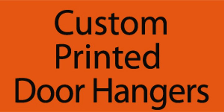 Door Knob Hanger Printing in Hickory, North Carolina from Highridge Graphics