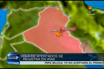 Ola de atentado en Irak deja decenas de muertos