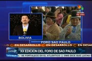 Bolivia, sede del XX Foro de Sao Paulo