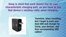 Dual USB Wall Charger A Must have Travel Companion