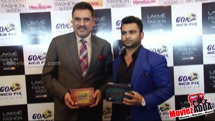 Sachin Joshi Boman Irani Promotes Anti-Smoking @ Lakme Fashion Week  2014 !