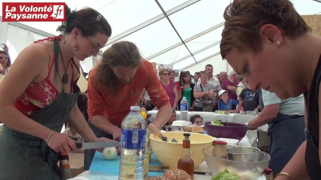 Agrifolies (JA) et concours de burger aveyronnais