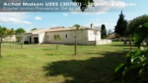 A vendre - maison - UZES (30700) - 6 pièces - 280m²