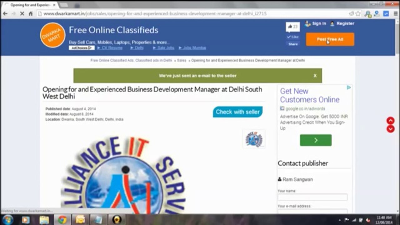 DwarkaMart - Classified Ads in Delhi  Free Classifieds Ads in India