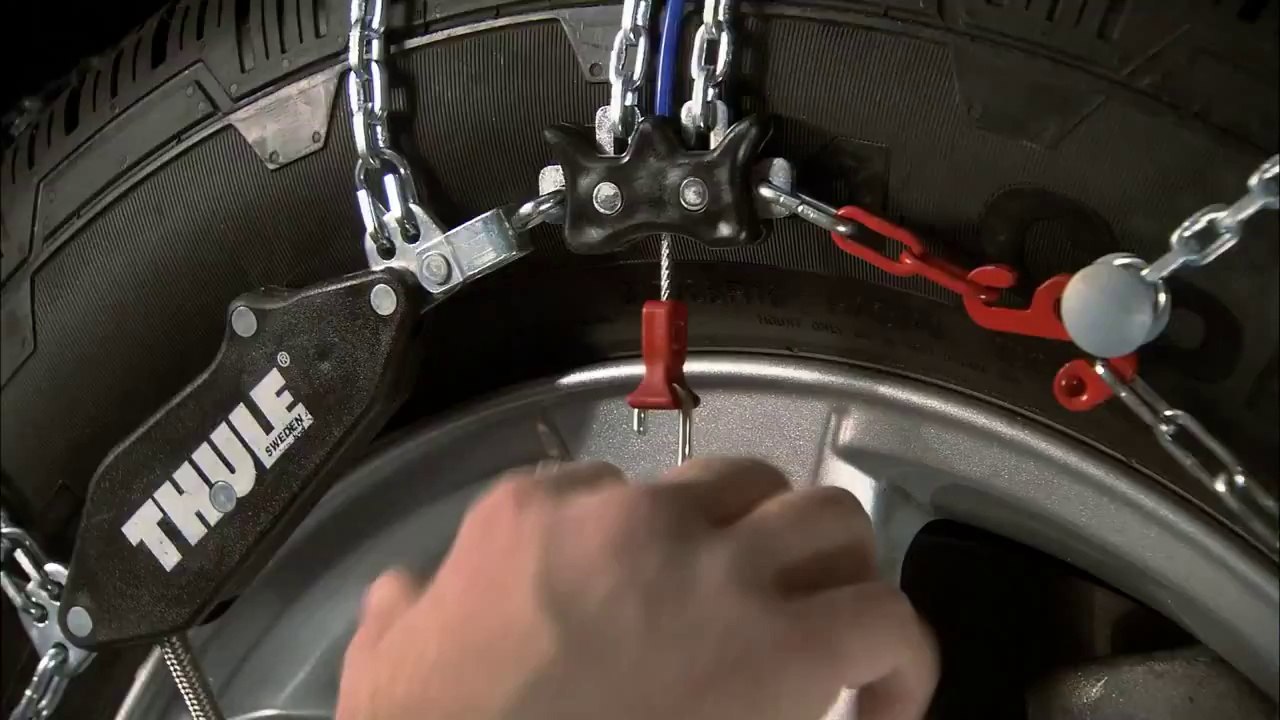 Snow Chains Thule CS 10 video Dailymotion