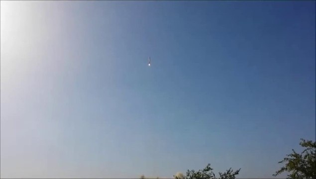 SpaceX Rocket Explodes Midair