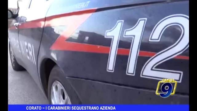 CORATO I Carabinieri sequestrano azienda