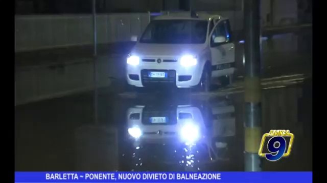 BARLETTA | Ponente, nuovo divieto di balneazione
