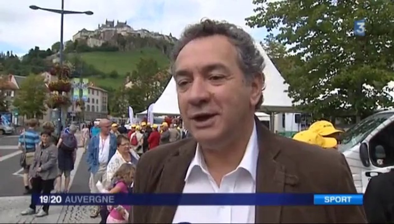 Tour de l'Avenir 2014 - Reportage France 3 Auvergne 19/20 - dimanche 24 août