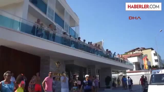 Marmaris? Te Otelin Kazan Dairesinde Yangın Çıktı