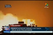 Nuevo bombardeo israelí deja al menos dos muertos en Gaza