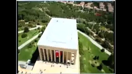En büyük Atatürk portresi için Anıtkabir'e böyle geldiler