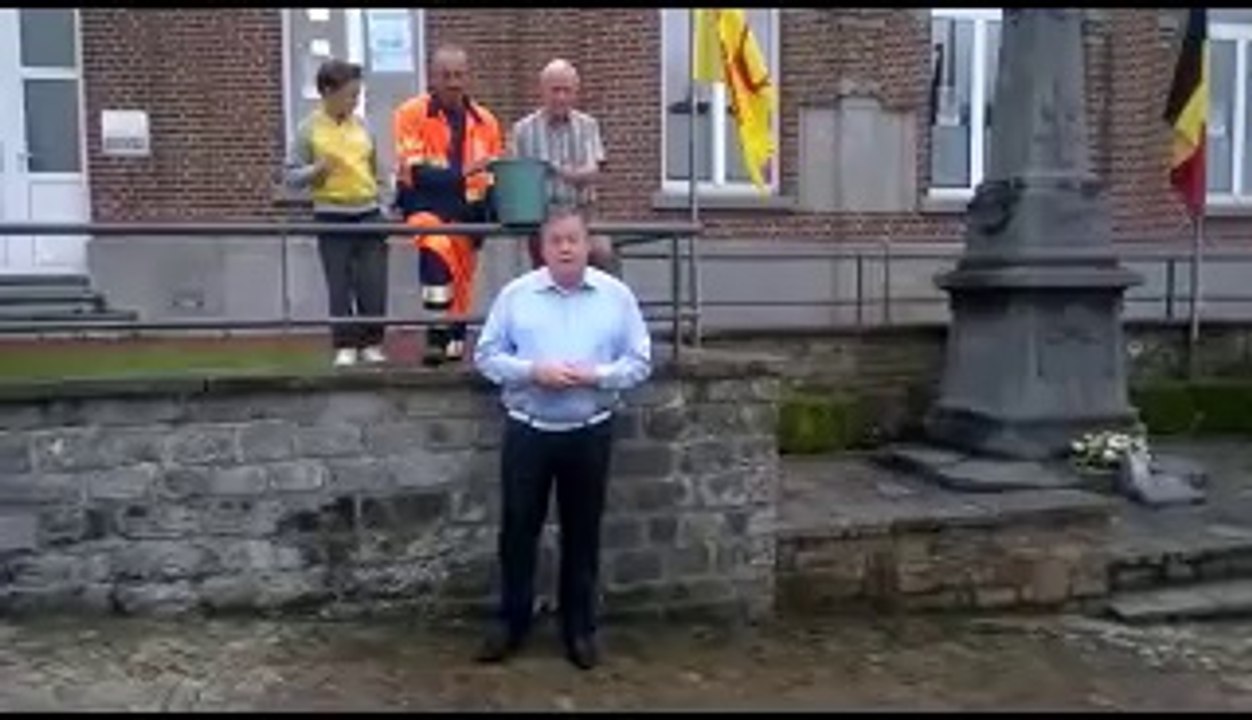 l'Ice Bucket Challenge du député européen Marc Tarabella