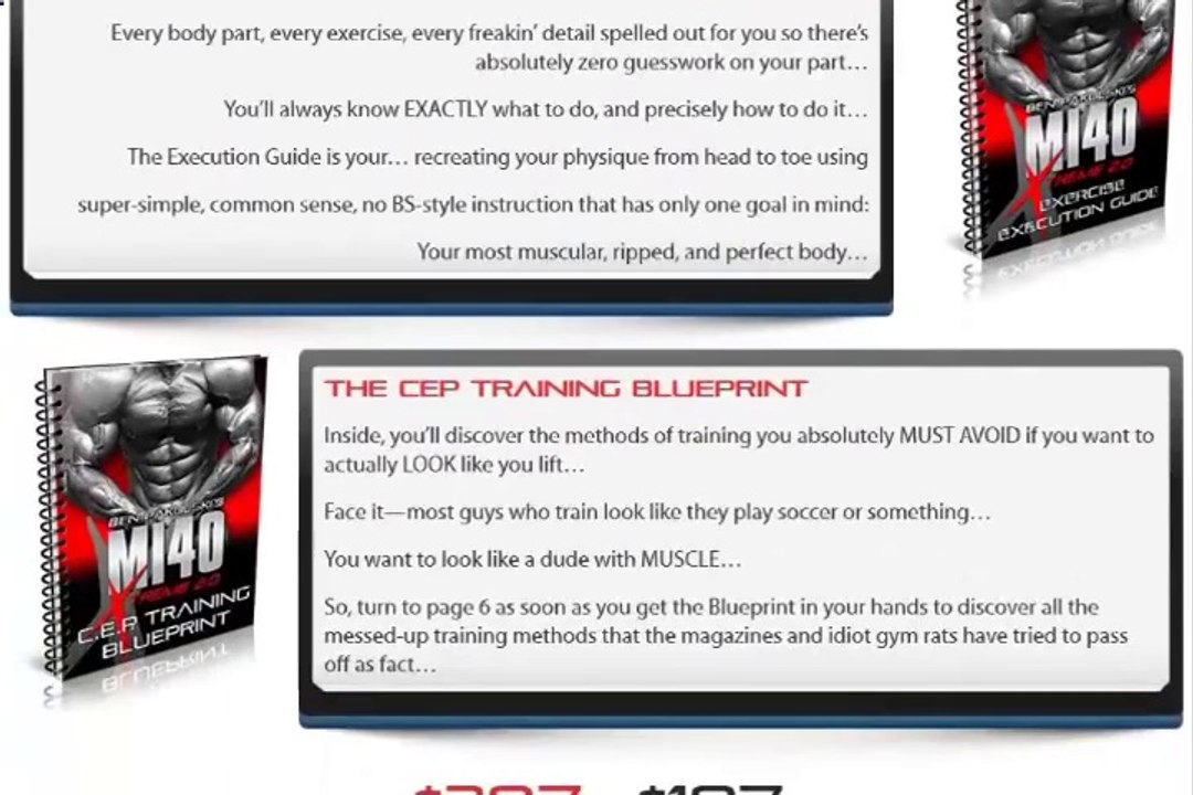 MI40X review-MI40X workout-MI40X ben pakulski-MI40X dowload