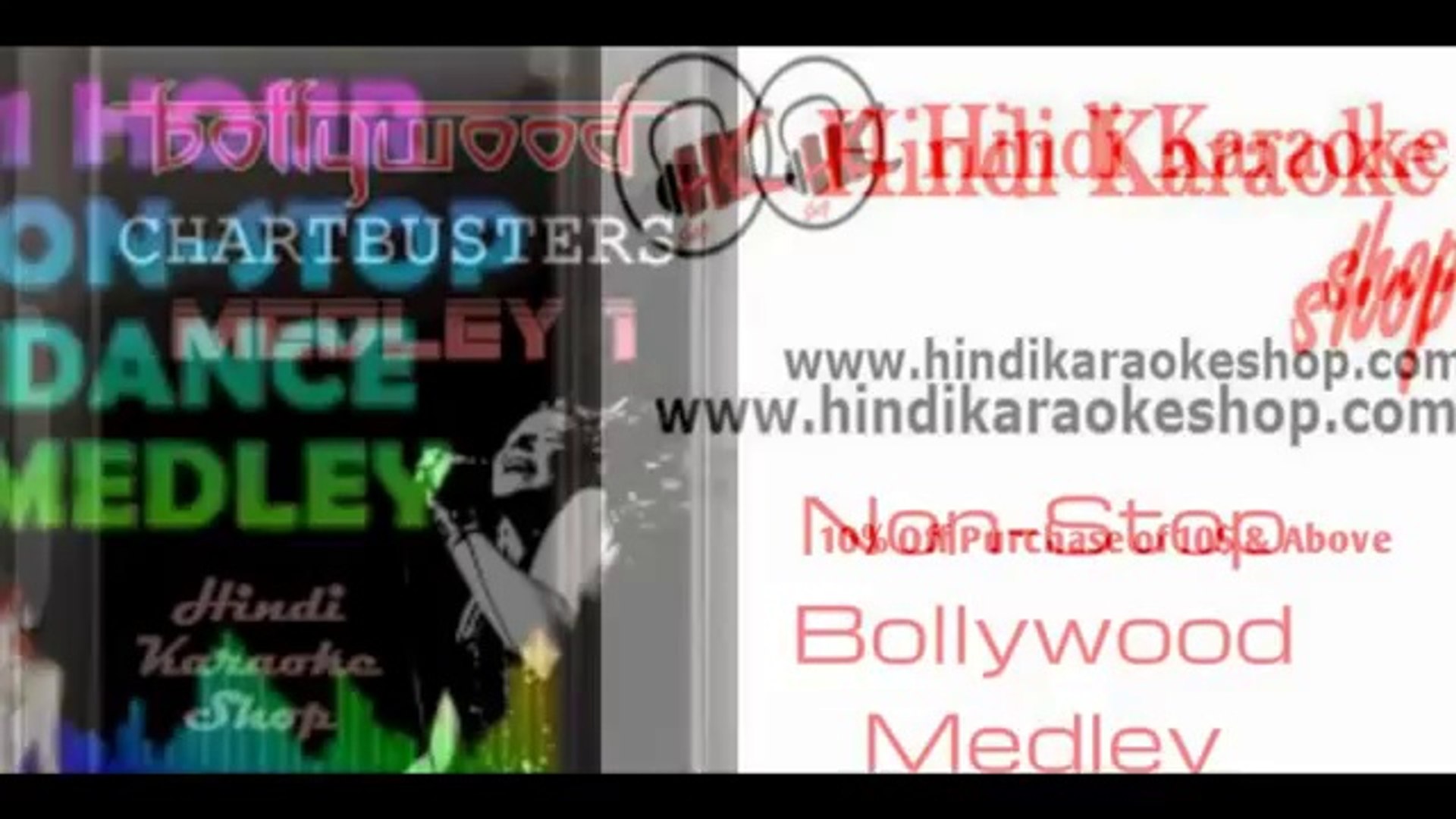 ⁣New Bollywood Medleys Songs Karaoke Released
