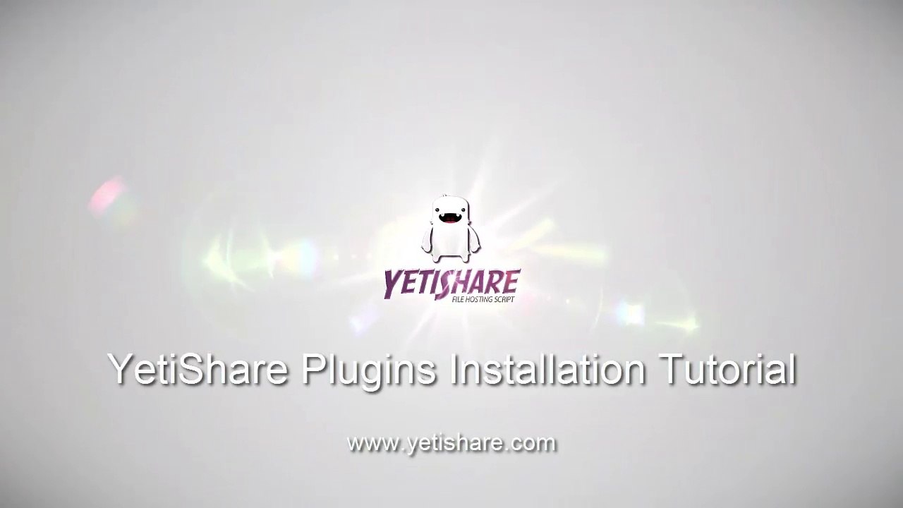 YetiShare Plugins Installation Tutorial