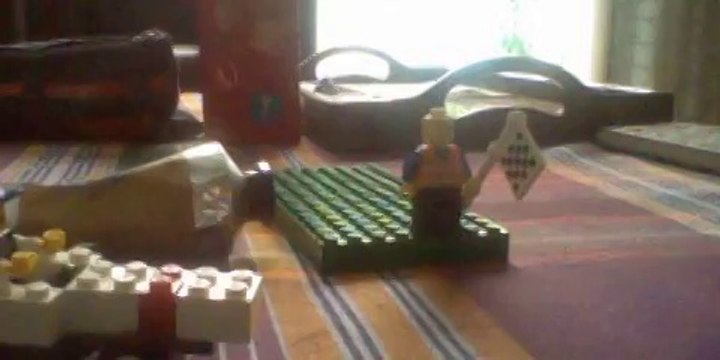 lego mario kart ds - Mario vs Luigi