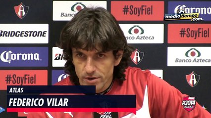 Una derrota no puede volvernos locos: Vilar
