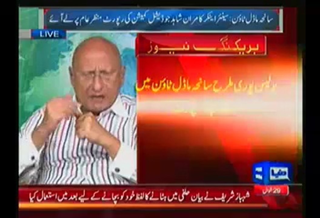 Zafar Hilali Views On Model Town Incident Leaked Report