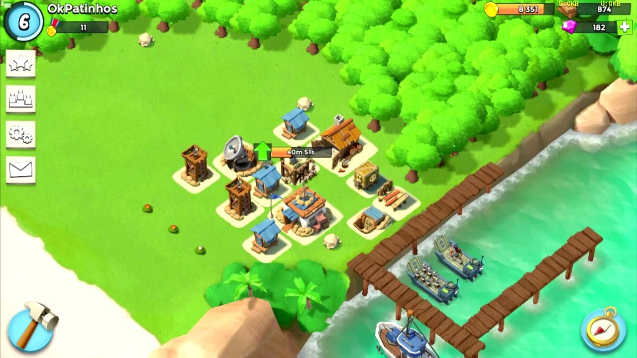 Boom Beach #2 Mlehorias Para Melhor!
