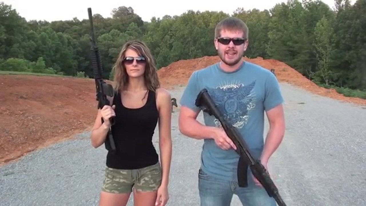 AK VS AR - DAMAGE ON STEEL Test ....