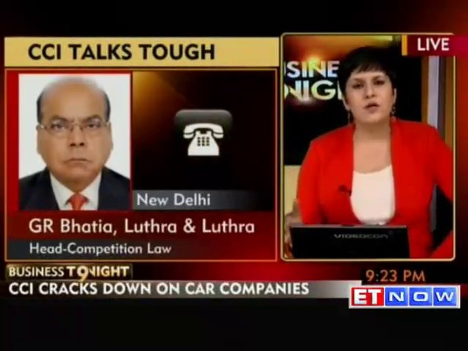 CCI cracks down on car companies