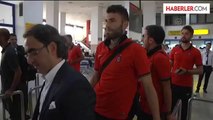 Trabzonspor, UEFA Avrupa Ligi Maçı İçin Rostov'a Gitti