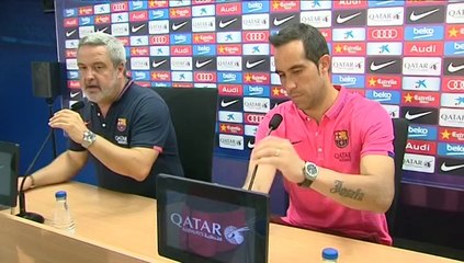 Claudio Bravo: trabajo "toda la semana" para poder jugar