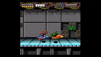 Battletoads-Double Dragon The Ultimate Team (1993) SNES Gameplay