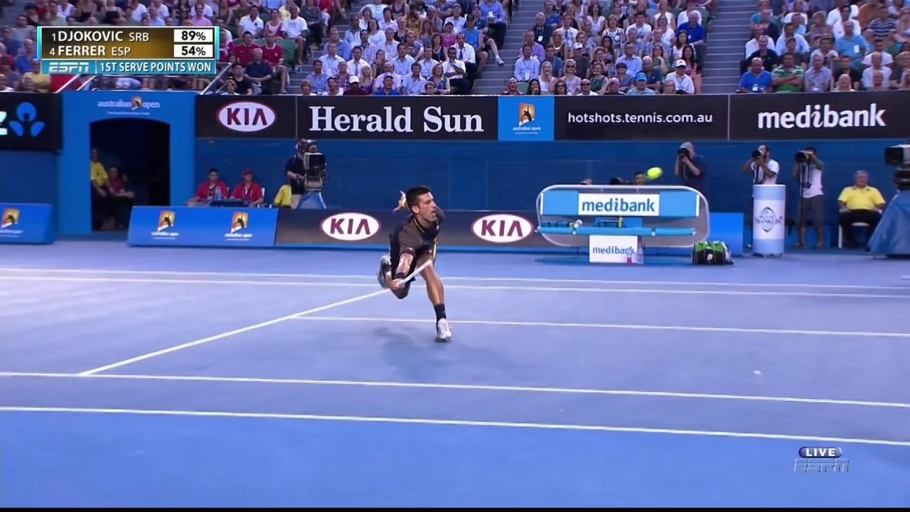 Australien Open 2013 1-2 Final - Novak Djokovic vs David Ferrer