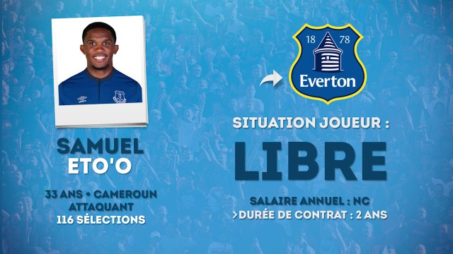 Officiel : Samuel Eto'o rebondit à Everton !
