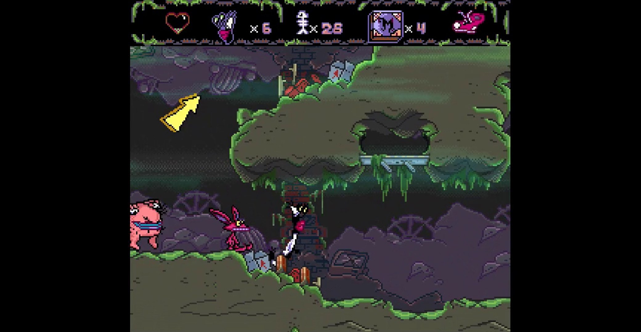 ahh Real Monsters 1995 Snes Gameplay Video Dailymotion