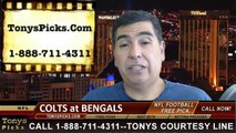Cincinnati Bengals vs. Indianapolis Colts Pick Prediction NFL Preseason Pro Football Odds Preview 8-28-2014