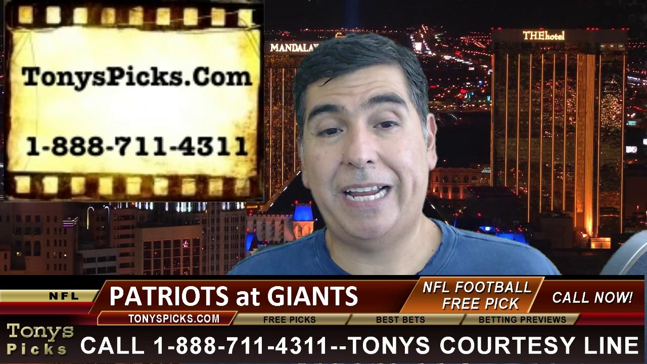 New York Giants vs. New England Patriots Pick Prediction NFL Preseason Pro Football Odds Preview 8-28-2014