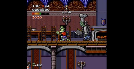 The Adventures of Dr. Franken (1993) SNES Gameplay
