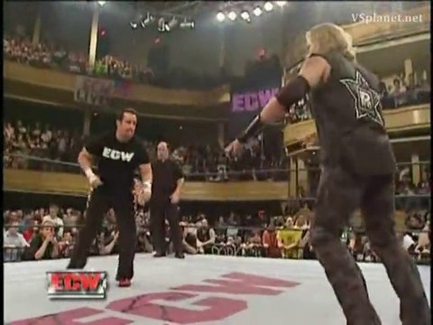 Mick Foley, Edge, Lita vs Terry Funk, Tommy Dreamer, Beulah McGuillicutty - One Night Stand 2006