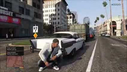 GTA5 Cheat Codes Raise & Lower Wanted Level