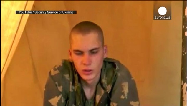 Ucrania difunde un vídeo de los soldados rusos capturados en su territorio