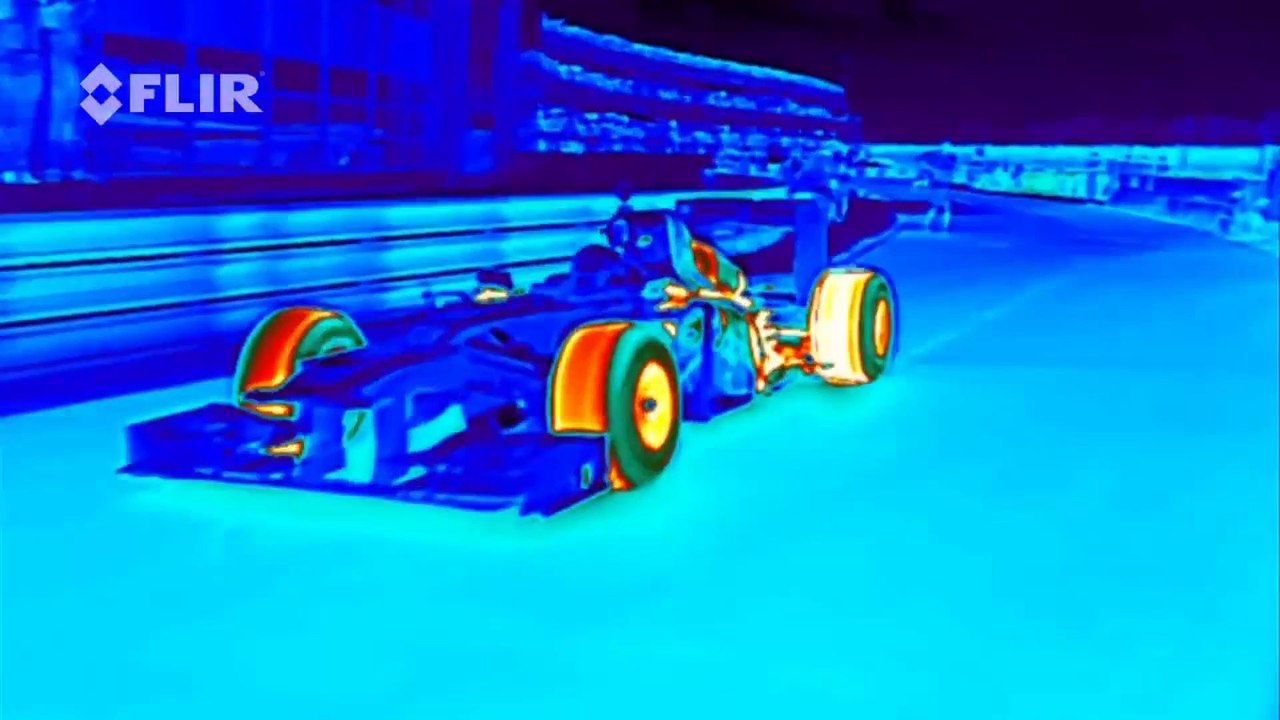 La Formule 1 en vision thermique