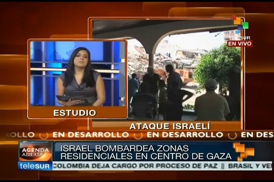 Palestinos resisten los ataques del ejército israelí