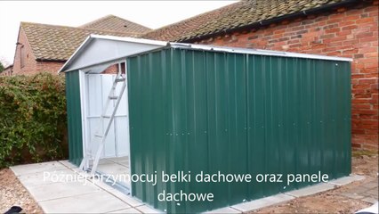 Montaż domku metalowego YardMaster